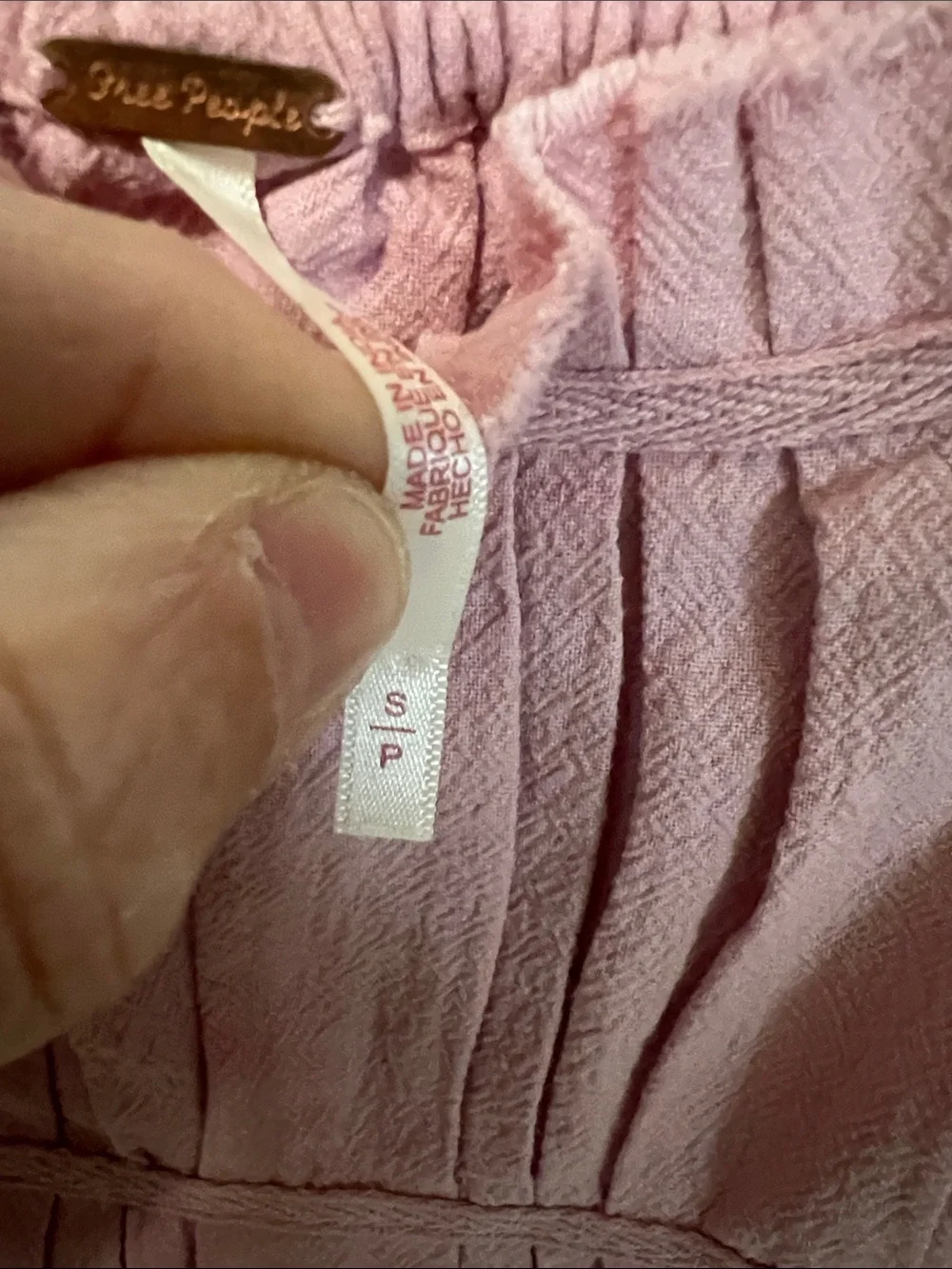 NWOT Free People Blush Pink  Midi dress - Picture 6 of 6